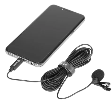 Петличный для сматрфонов Android USB Type-C Boya BY-M3