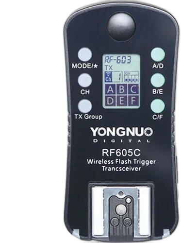 Радиосинхронизатор Yongnuo RF-605C для Canon