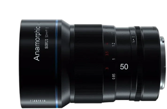 Объектив Sirui 50mm f/1.8 Anamorphic 1.33x для Fujifilm X-Mount