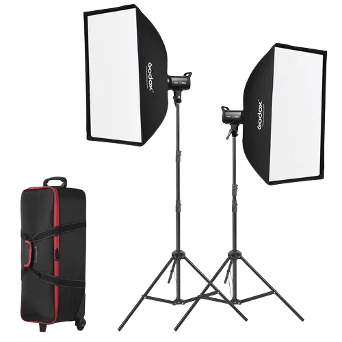 Комплект светодиодных осветителей Godox SL100D 2-Light Kit