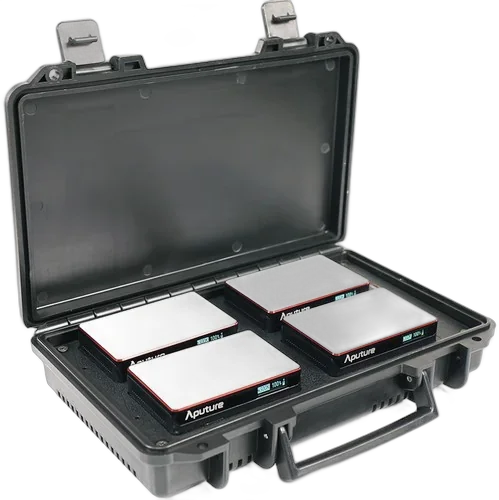 Комплект светодиодных осветителей Aputure MC 4-Light Travel Kit with Charging Case