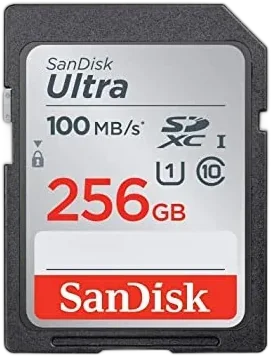 Карта памяти SanDisk Ultra SDXC UHS 256Gb 100 MB/s