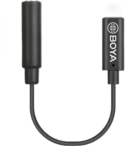 Переходник BOYA BY-K4 3.5mm - Type-C