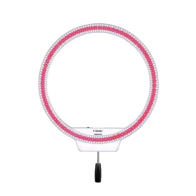 Кольцевой светодиодный осветитель Yongnuo YN-608 RGB LED 3200-5500K цветной
