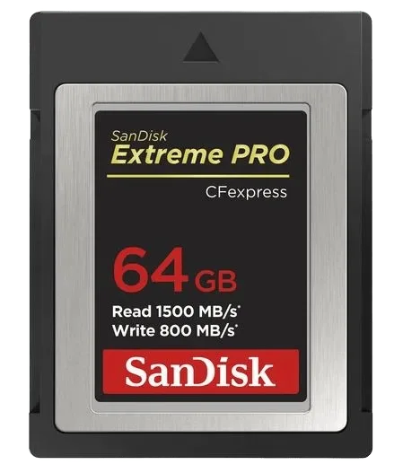 Карта памяти SanDisk 64GB Extreme PRO CFexpress Card Type B