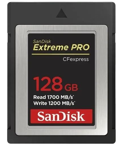 Карта памяти SanDisk 128GB Extreme PRO CFexpress Card Type B