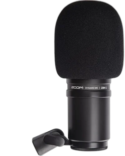 Набор Zoom ZDM-1 Podcast Mic Pack with Headphones, Windscreen, XLR, and Tabletop Stand