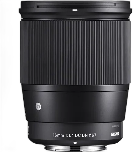 Объектив Sigma 16mm f/1.4 DC DN Contemporary для Canon EF-M