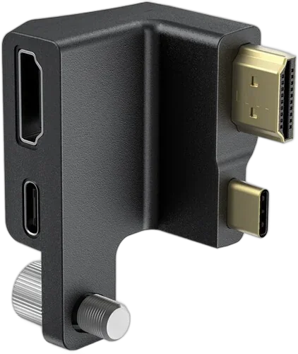 Переходник SmallRig HDMI/USB Type-C Right-Angle Adapter for BMPCC 4K Camera Cage AAA2700