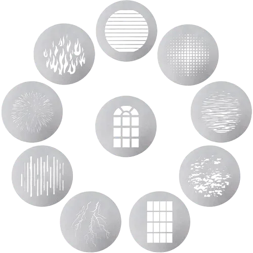Набор из 10 гобо Aputure 10-Piece Gobo Kit для Aputure Spotlight