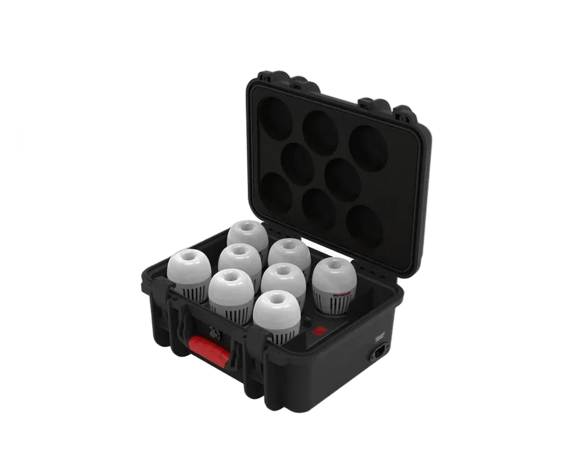 Набор смарт лампочек Aputure Accent B7C RGBWW LED 8-Light Kit with Charging Case