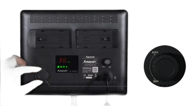 Комплект светодиодных осветителей Aputure Amaran HR672KIT-SSC