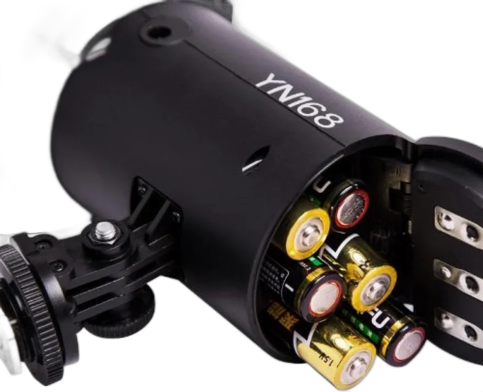 Накамерный свет Yongnuo YN-168 + Блок питания AC Adapter 12V 2A