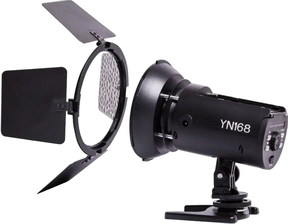Накамерный свет Yongnuo YN-168 в комплекте (аккум. Jupio np-f 750 и зарядник)