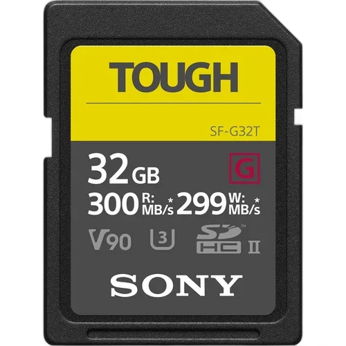 Карта памяти Sony 32GB SF-G Tough UHS-II SDHC 299Mb/s