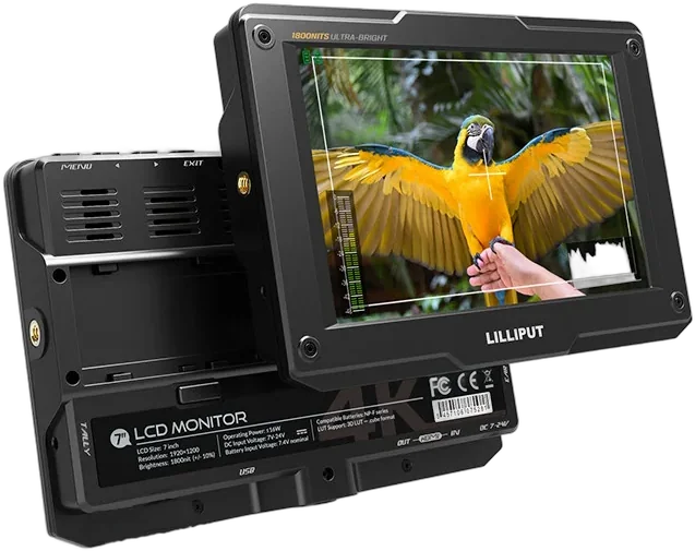Монитор Lilliput H7S 7" 4K HDMI/3G-SDI Ultrabright