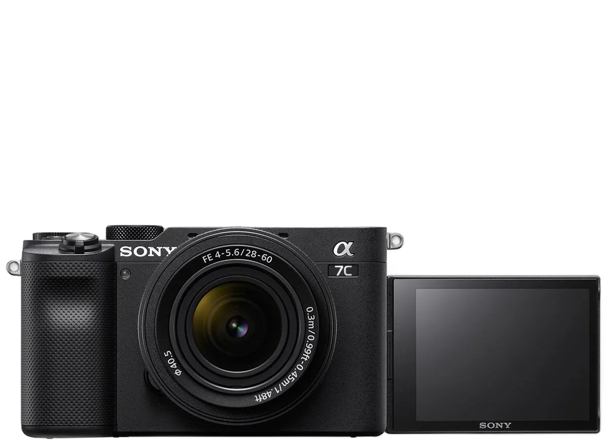 Фотоаппарат Sony Alpha A7C kit 28-60mm f/4-5.6 серебристый