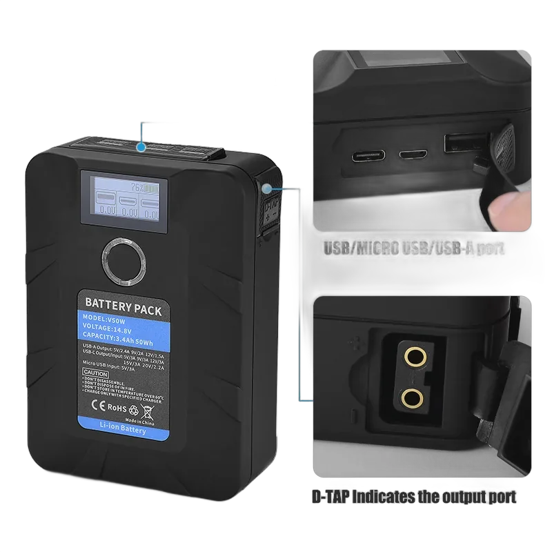 Аккумулятор BP-99 Mini V-mount battery (99Wh)