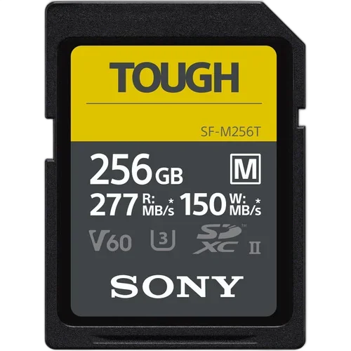 Карта памяти Sony 256GB SF-M Tough UHS-II SDXC 150Mb/s