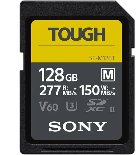 Карта памяти Sony 128GB SF-M Tough UHS-II SDXC 150Mb/s
