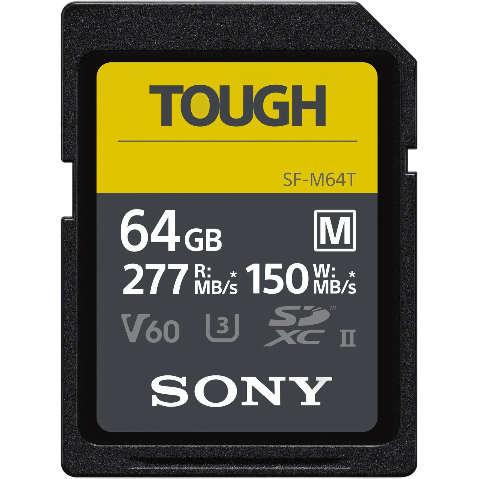 Карта памяти Sony 64GB SF-M Tough UHS-II SDXC 150Mb/s