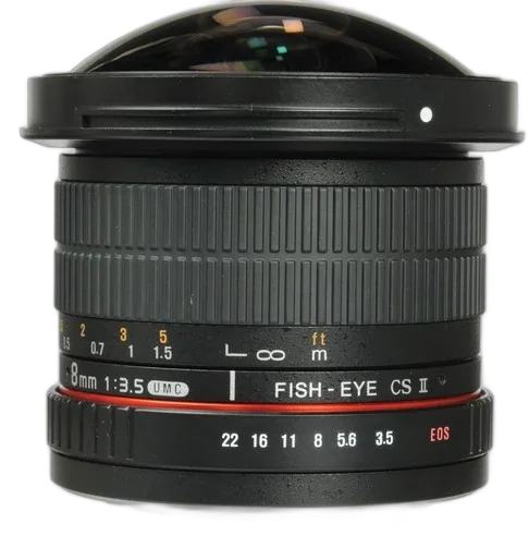 Объектив Samyang 8mm f/3.5 AS IF UMC Fish-eye CS II Canon EF
