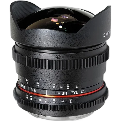 Объектив Samyang 8mm T3.8 AS IF UMC Fish-eye CS II VDSLR Canon EF