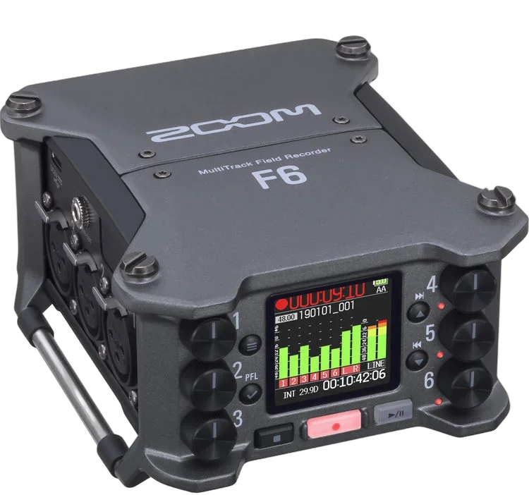 Рекордер Zoom F6 6-Input / 14-Track Multitrack Field Recorder