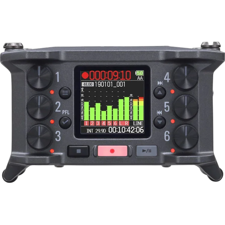 Рекордер Zoom F6 6-Input / 14-Track Multitrack Field Recorder