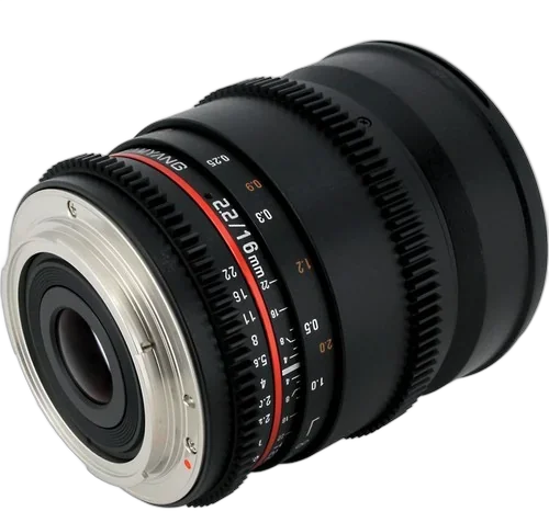 Объектив Samyang 16mm T2.2 ED AS UMC CS VDSLR Canon EF