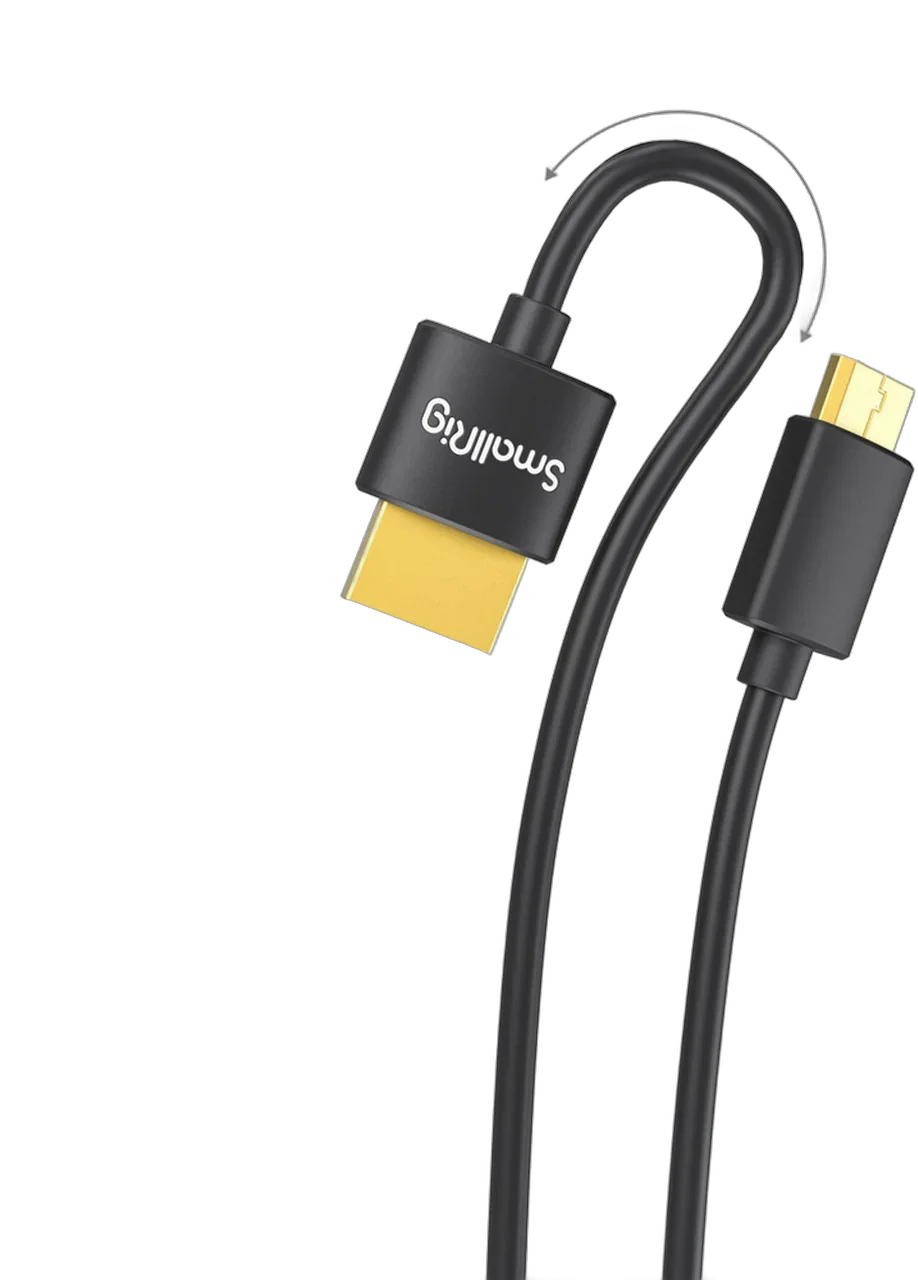 Кабель SmallRig 3041 Ultra Slim 4K Mini HDMI to Full HDMI 55 cm