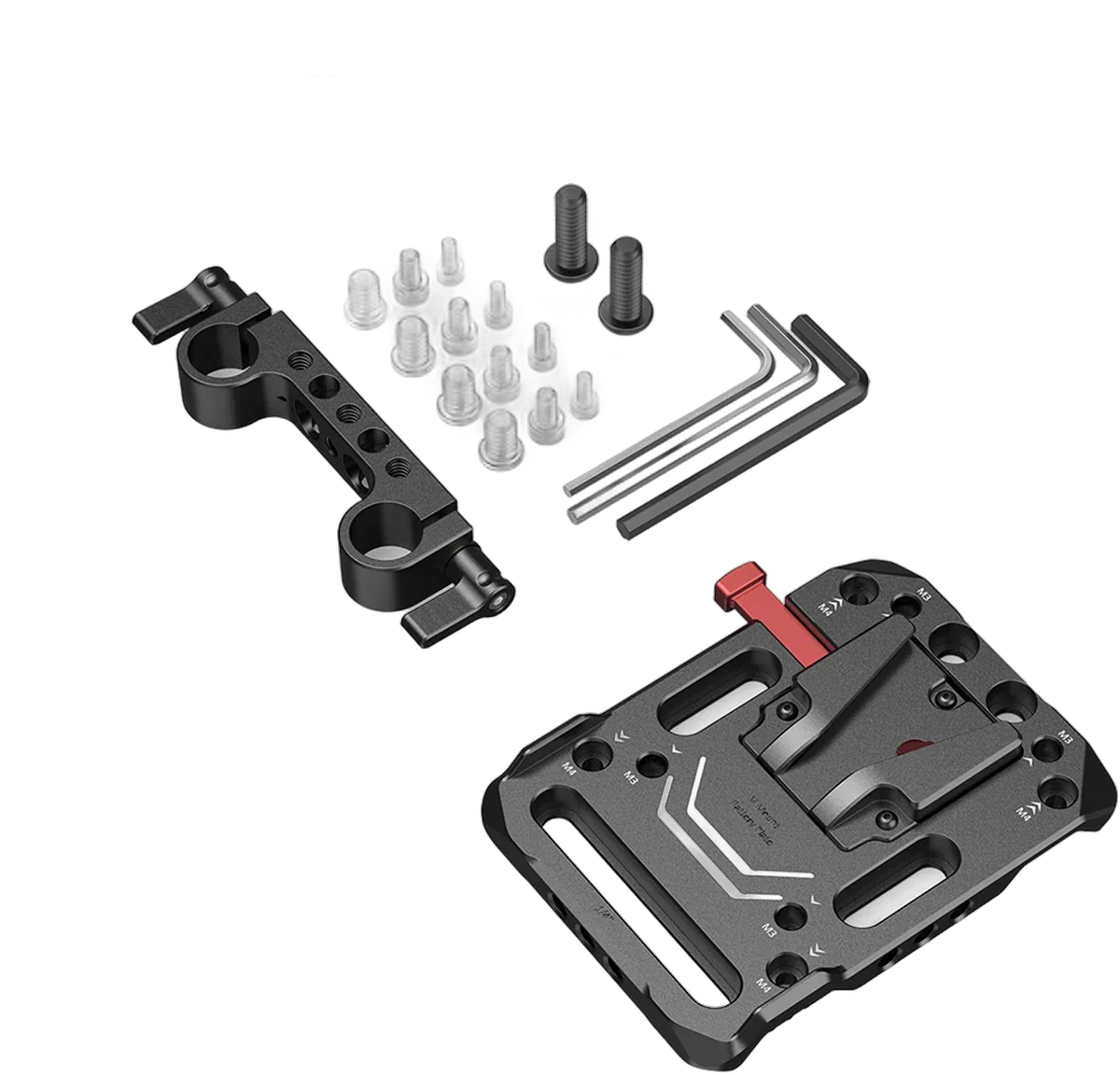 Плата для V-mount SmallRig V Mount Battery Plate with Dual 15mm Rod Clamp 3016
