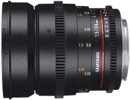 Объектив Samyang 24mm T1.5 ED AS UMC VDSLR II Canon EF