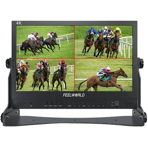 Монитор FeelWorld (Seetec) ATEM156 4K 15.6" Quad-Split Monitor with 4 x HDMI I/O for Switchers