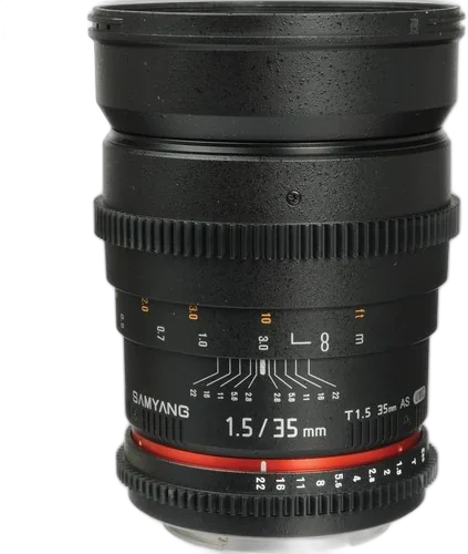 Объектив Samyang 35mm T1.5 ED AS UMC VDSLR II Canon EF