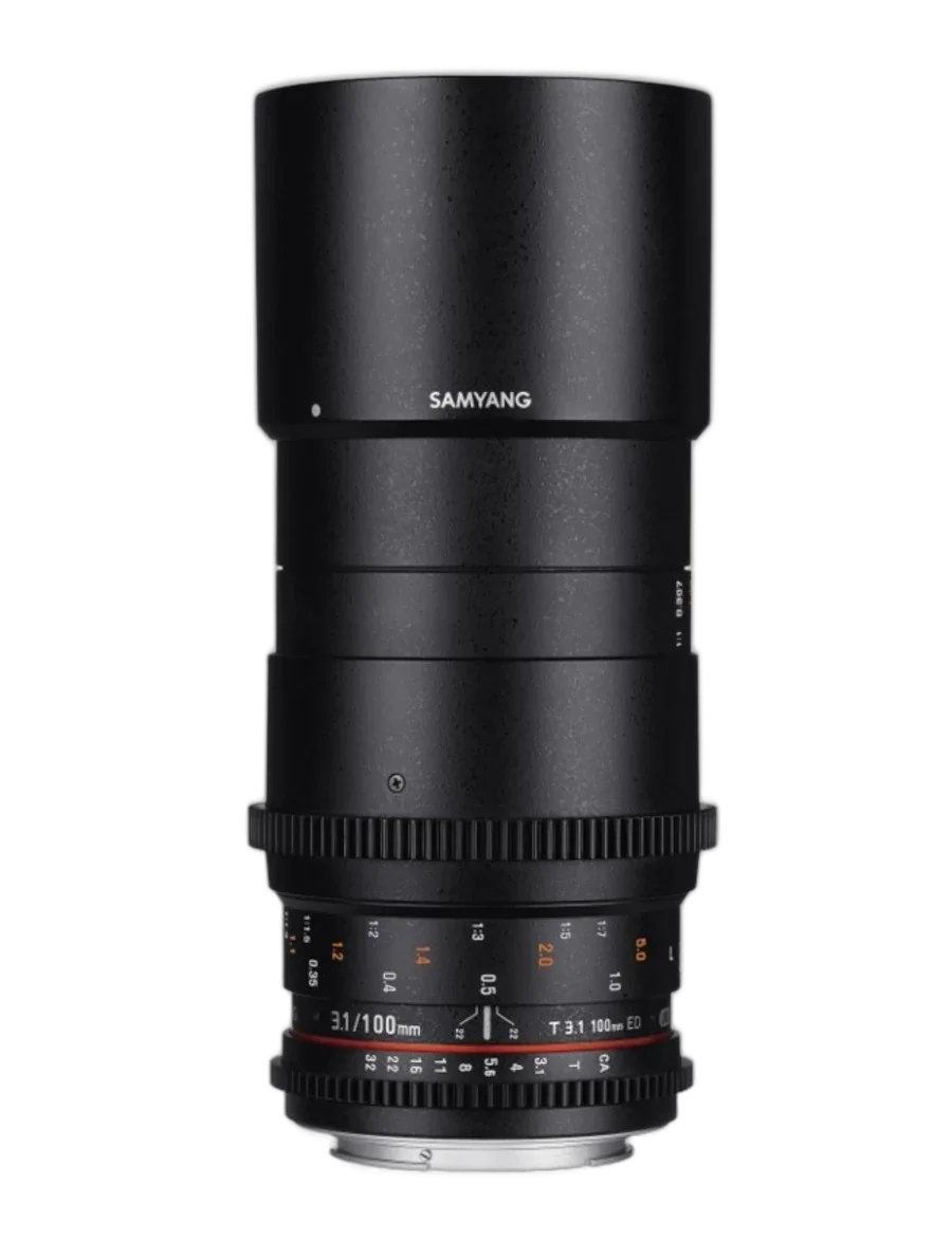 Объектив Samyang 100mm T3.1 ED UMC Macro VDSLR Canon EF
