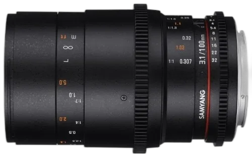 Объектив Samyang 100mm T3.1 ED UMC Macro VDSLR Canon EF