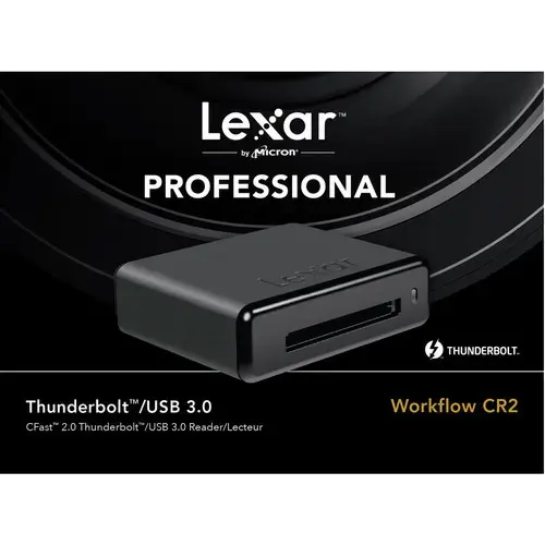 Картридер Lexar Workflow CR2 Thunderbolt 2 CFast 2.0 Reader