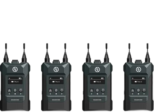 Беспроводной интерком Hollyland Solidcom M1 Full-Duplex Wireless Intercom Solution 4 абонента