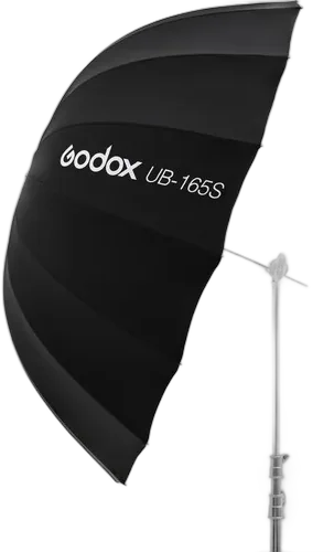 Зонт параболический Godox UB-165S серебро/черный