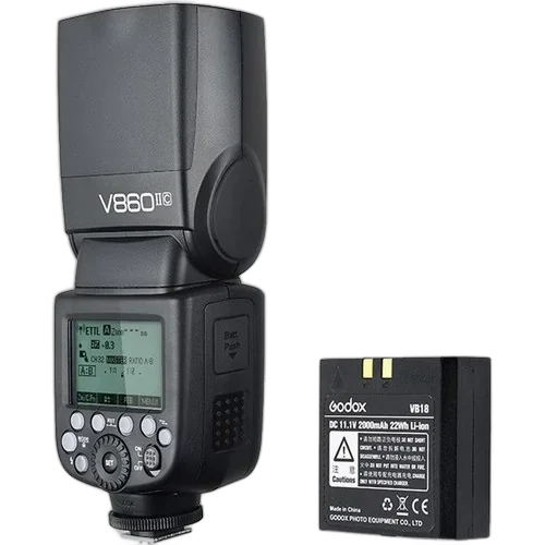 Вспышка Godox VING V860IIF TTL Li-Ion Kit для Fuji