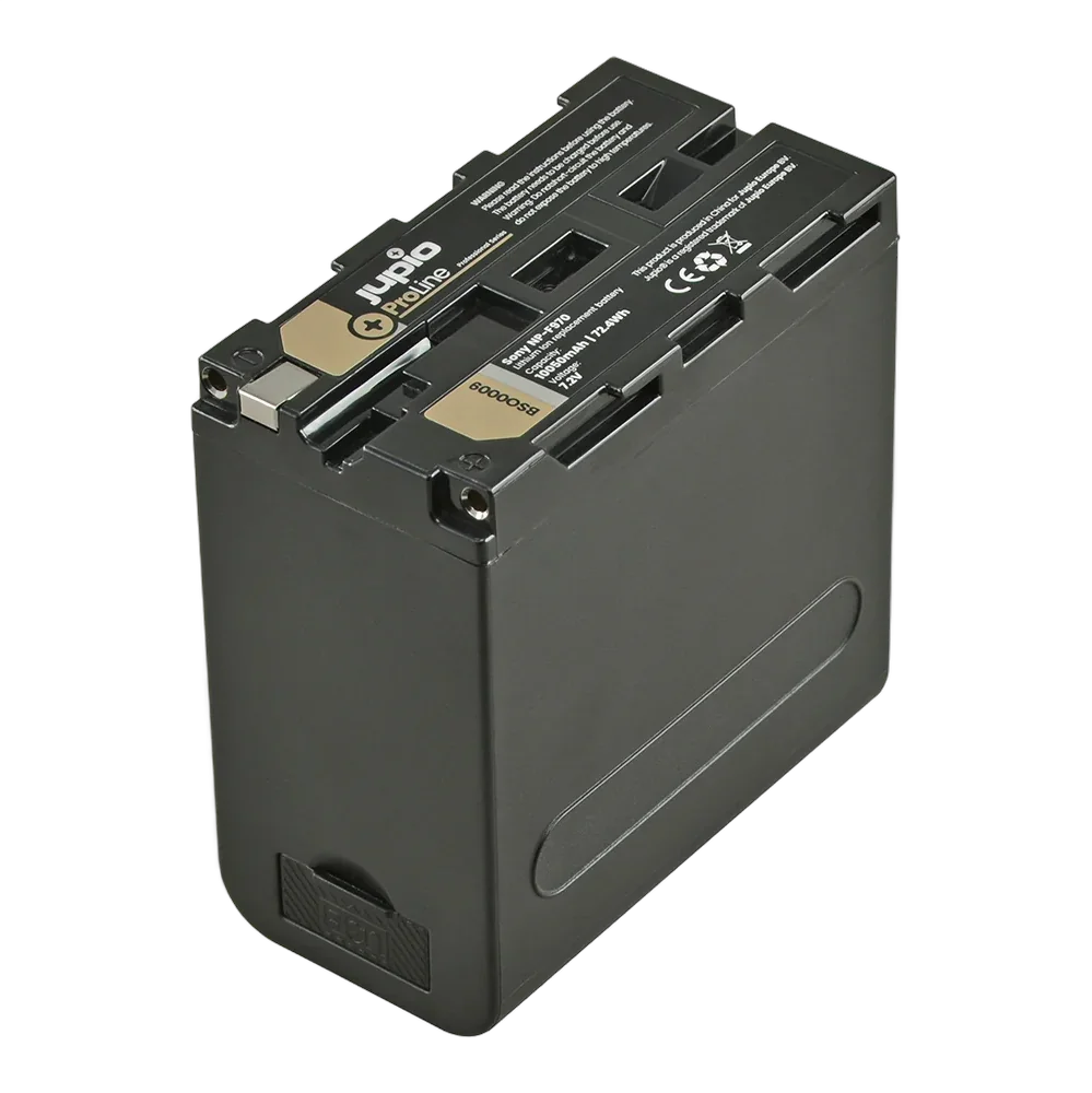 Аккумулятор Jupio ProLine NP-F970 (USB 5V / DC 8.4V output) 10050mAh для Sony