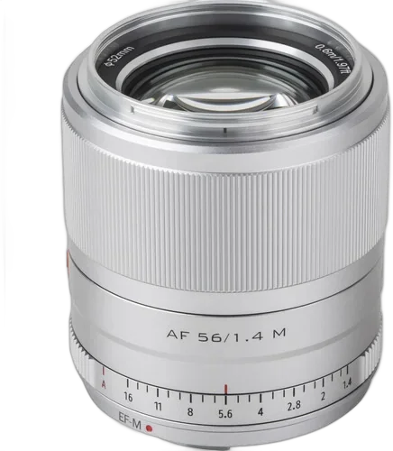 Объектив Viltrox AF 56mm f/1.4 M для Canon EF-M Silver
