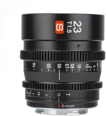 Объектив Viltrox 23mm T1.5 Cine для Sony E