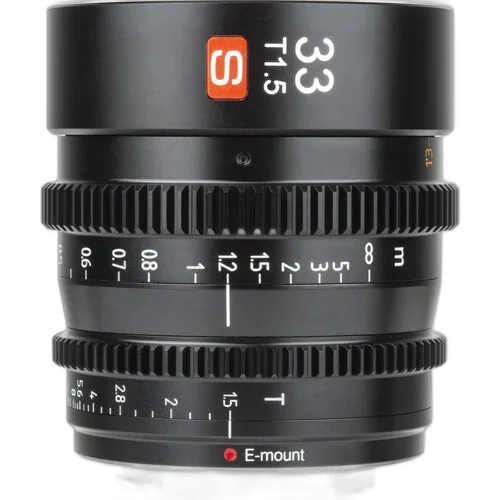 Объектив Viltrox 33mm T1.5 Cine для Sony E