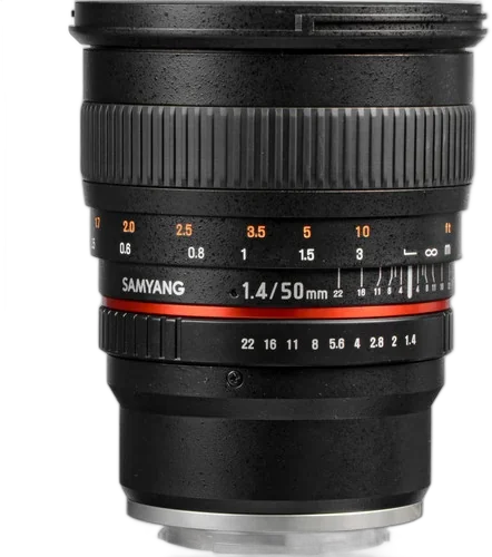 Объектив Samyang 50mm f/1.4 AS UMC для Sony E