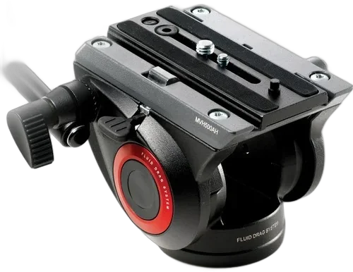 Голова для штатива Manfrotto MVH500AH Fluid Video Head с Flat Base