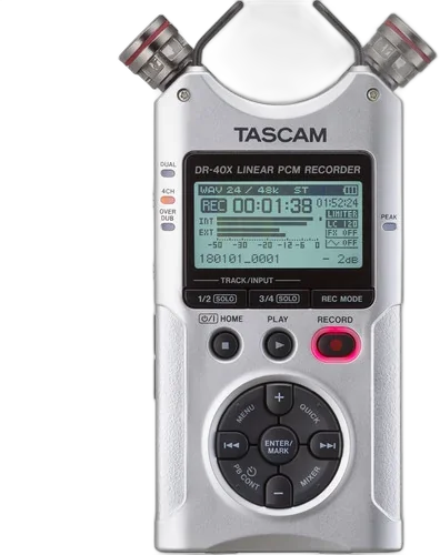 Рекордер Tascam DR-40X серый