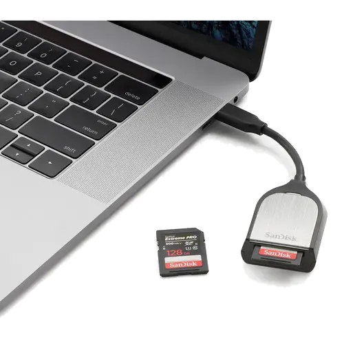 Картридер SanDisk Extreme Pro SD Card USB Type-C Reader