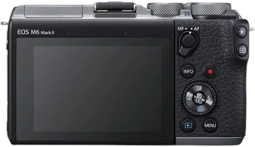 Фотоаппарат Canon EOS M6 Mark II kit EF-M 15-45mm (серебристый)